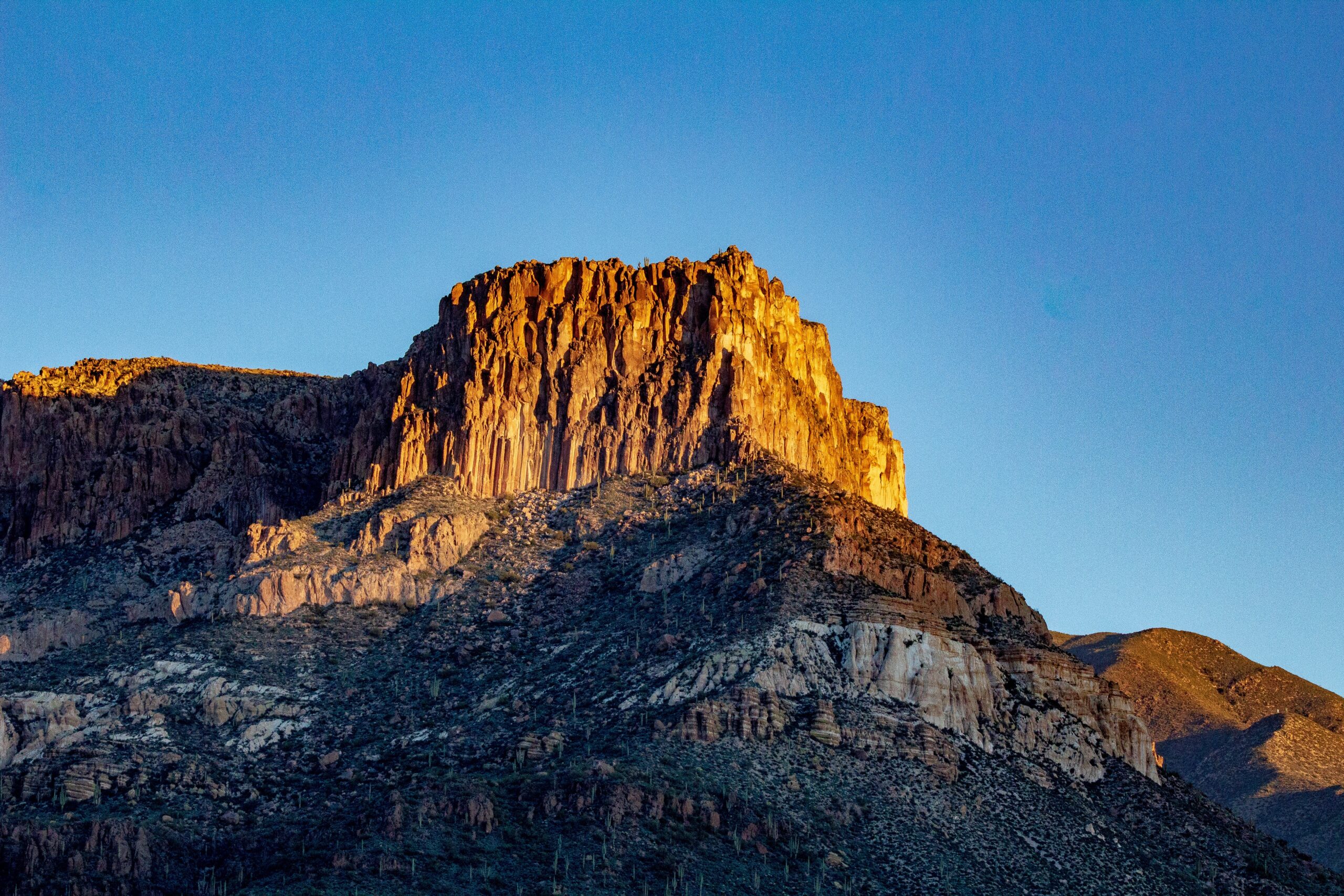 Superstition Springs Mountain in Apache Junction.