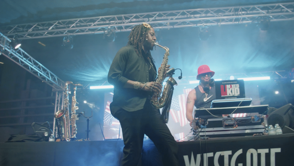 Concert production at Westgate Entertainment District in Glendale, Arizona