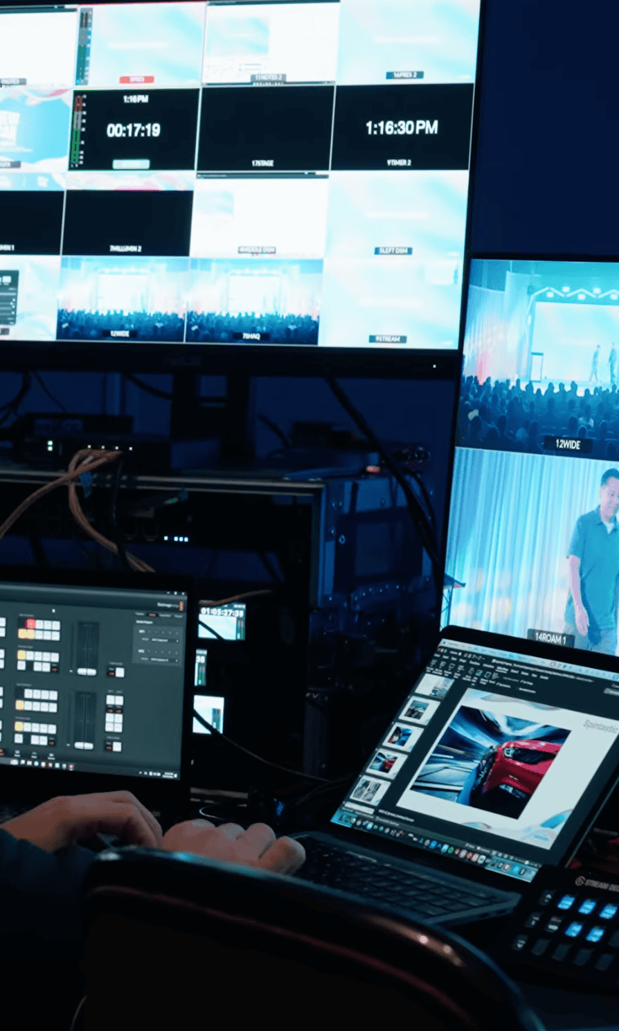 event live stream production
